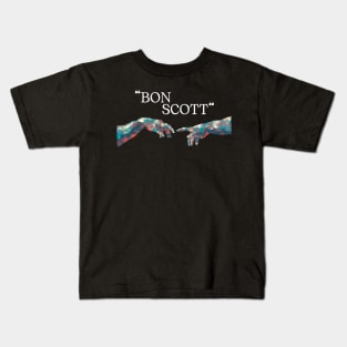 Bon Scott // Hand Colour Kids T-Shirt